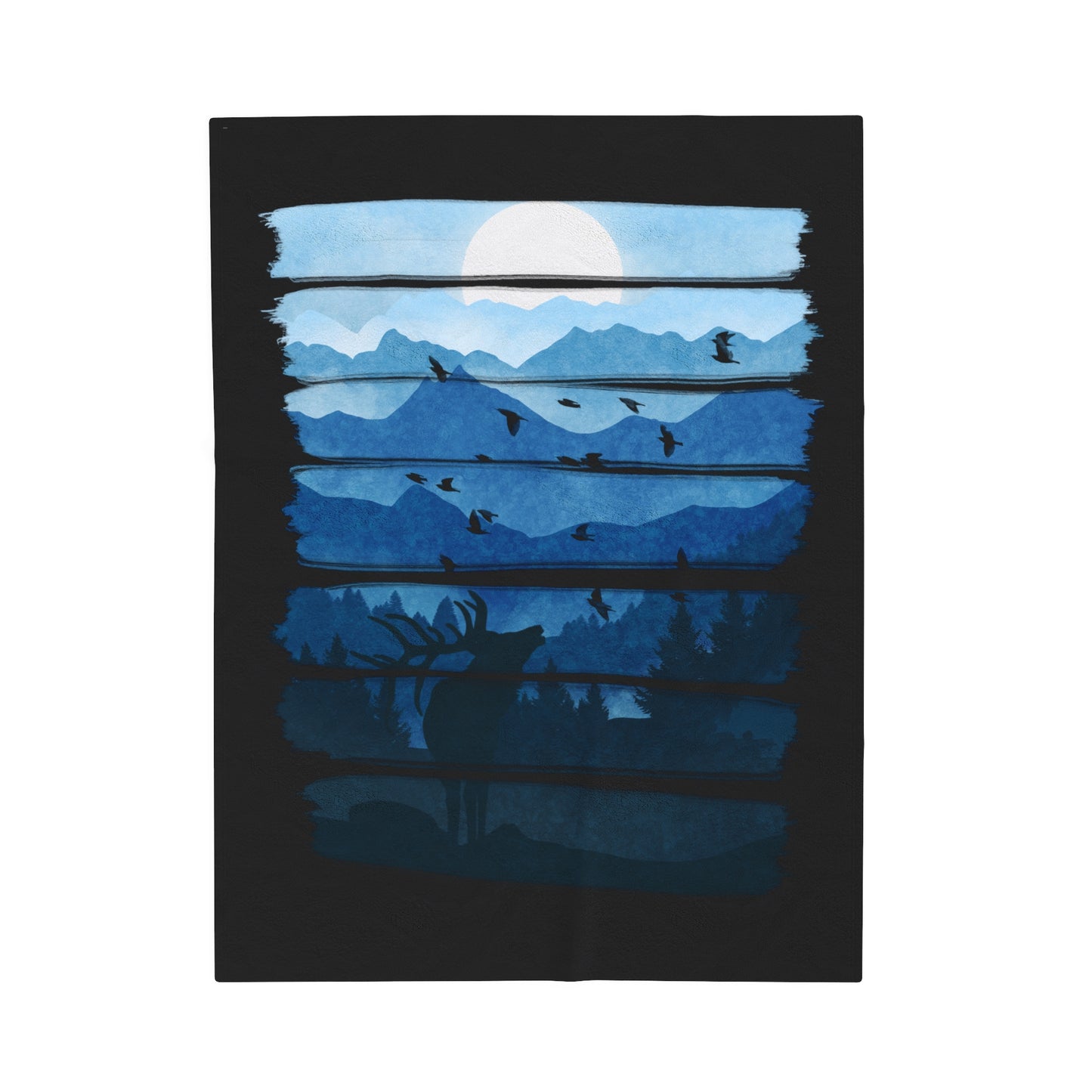Moonlight Stag Blanket