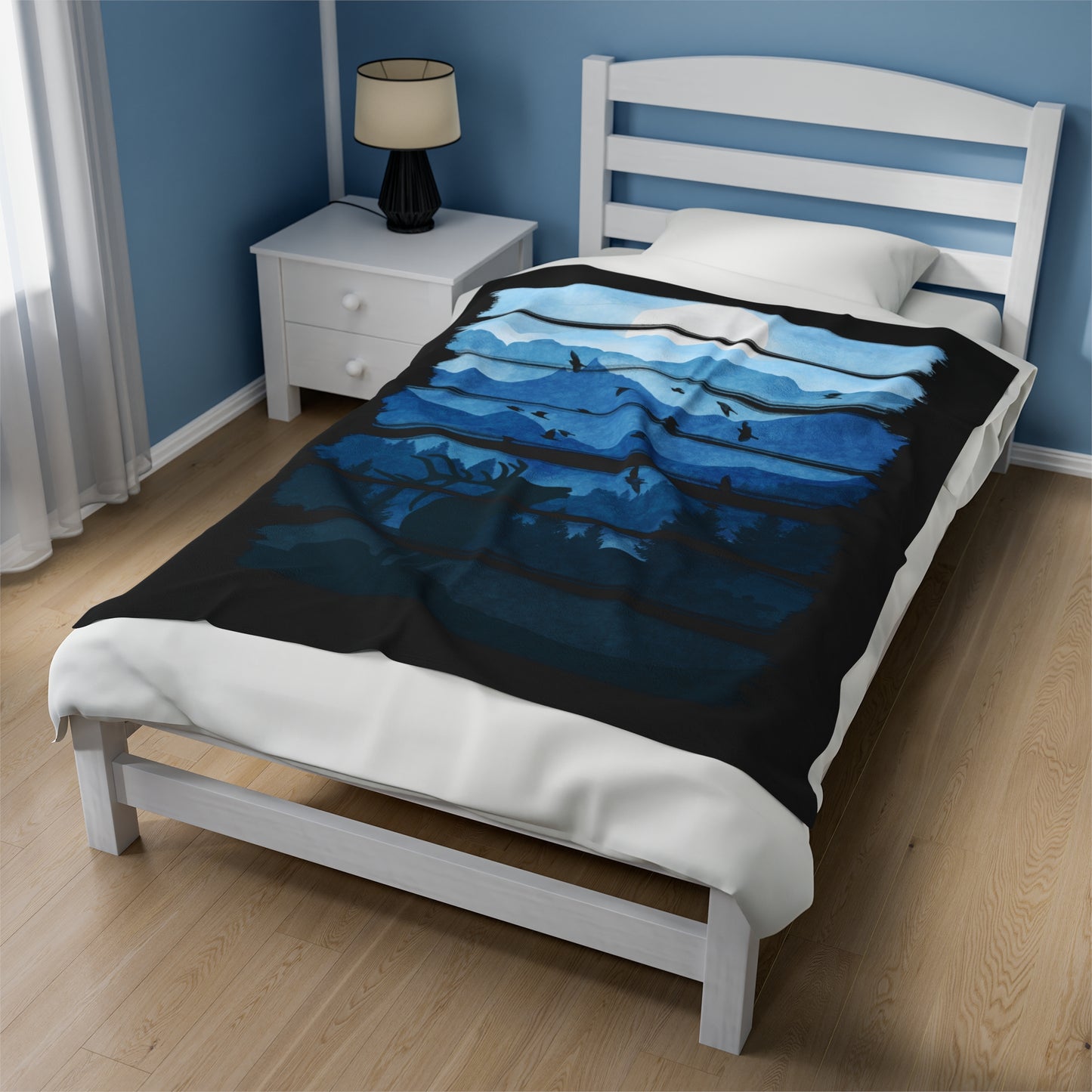 Moonlight Stag Blanket