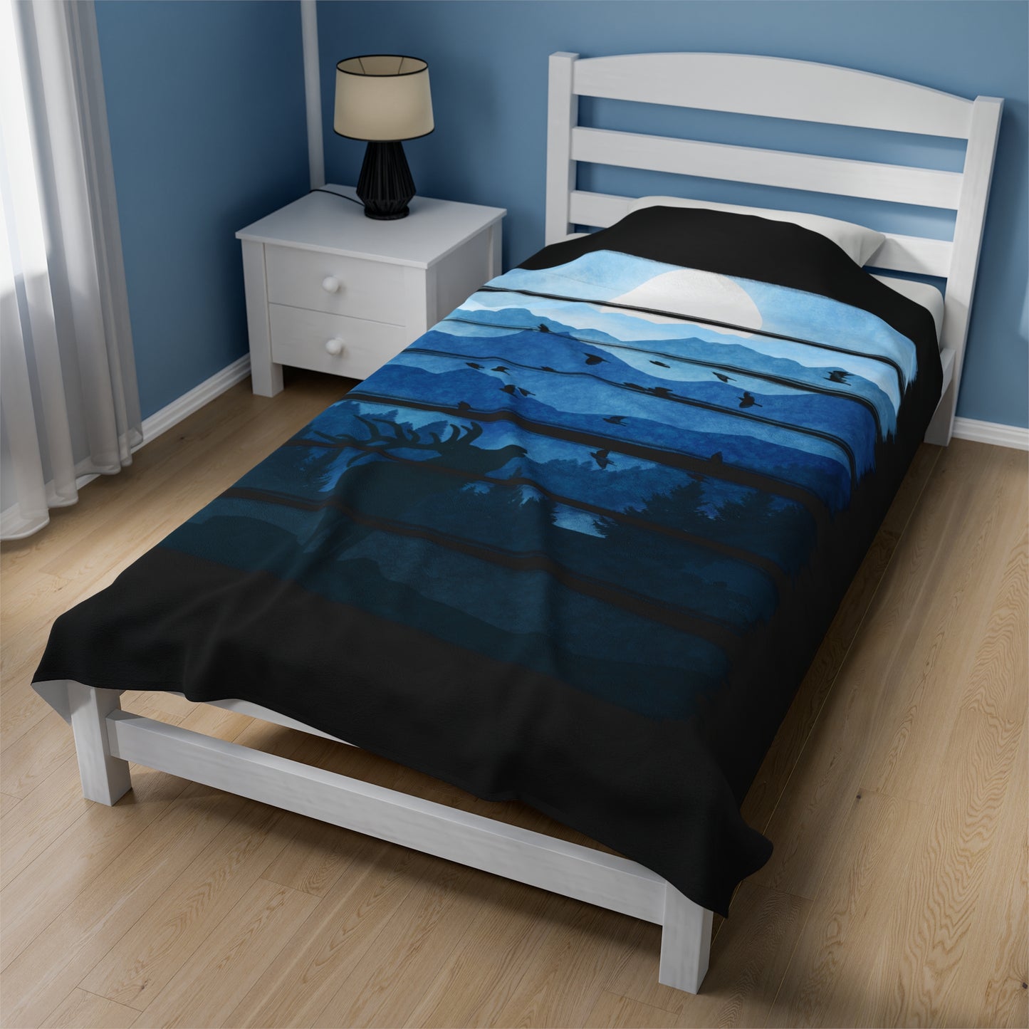 Moonlight Stag Blanket