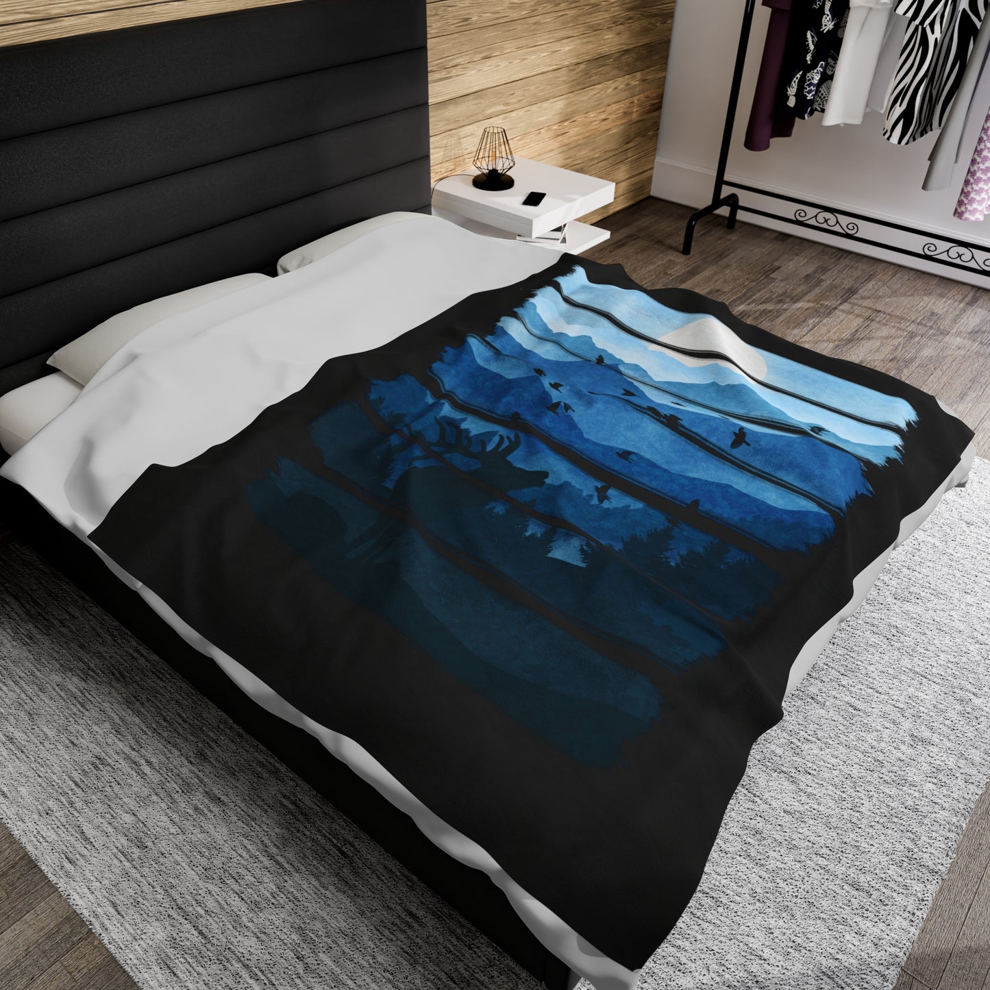 Moonlight Stag Blanket