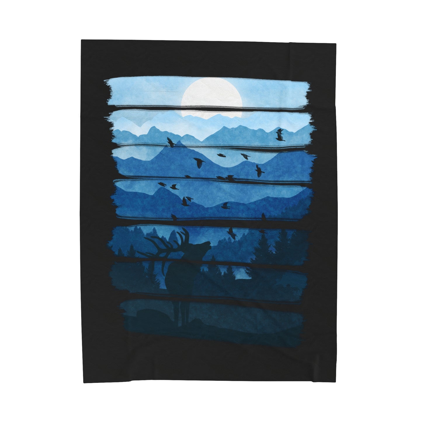 Moonlight Stag Blanket
